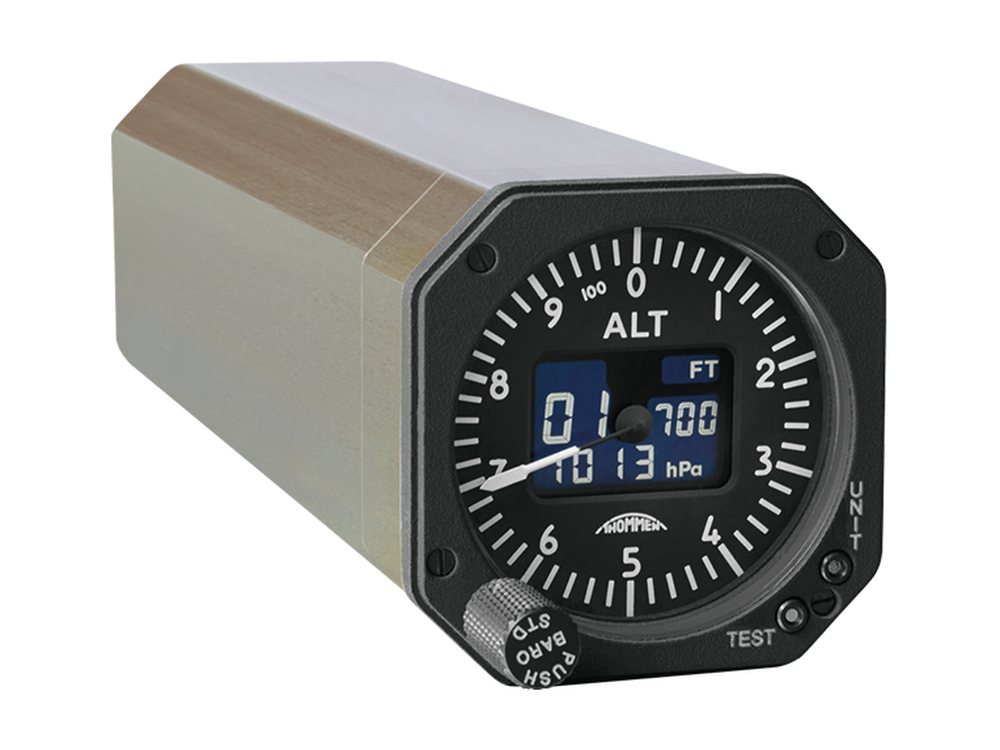 Digital altimeter instrument